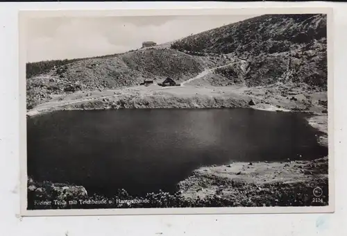 NIEDER - SCHLESIEN - KRUMMHÜBEL - BRÜCKENBERG / KARPACZ, Kleiner Teich, Teichbaude, Hampelbaude, Verlag Wagner