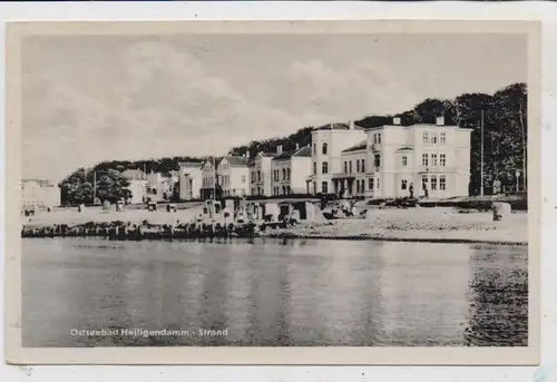 0-2563 BAD DOBERAN - HEILIGENDAMM, Strand, 1954