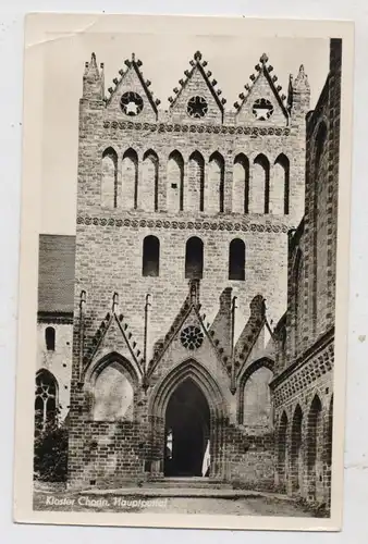 0-1301 CHORIN, Kloster, Hauptportal, 19542