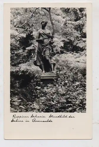 0-1950 NEURUPPIN - BINENWALDE, Standbild der Sabine, 1958