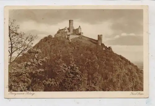 BÖHMEN & MÄHREN - SCHLOSSBÖSIG / BEZDEZ (Böhmisch Leipa), Burgruine Bösig, 1943