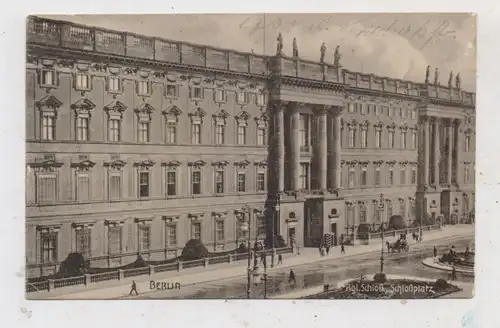 1000 BERLIN, Königliches Schloss, Schlossplatz, 1912