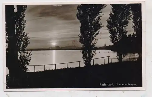 7760 RADOLFZELL, Sonnenuntergang, 1953
