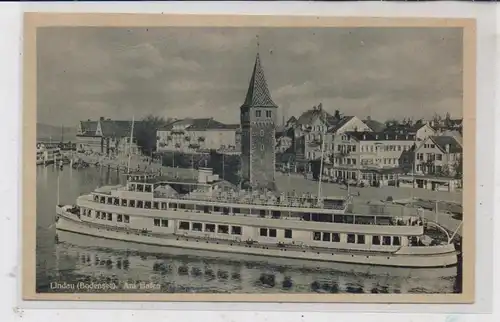 BINNENSCHIFFE - BODENSEE, "ALLGÄU" im Hafen Lindau