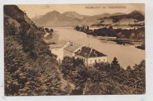 5480 REMAGEN, Hotel Anker, Rückfront, 1907