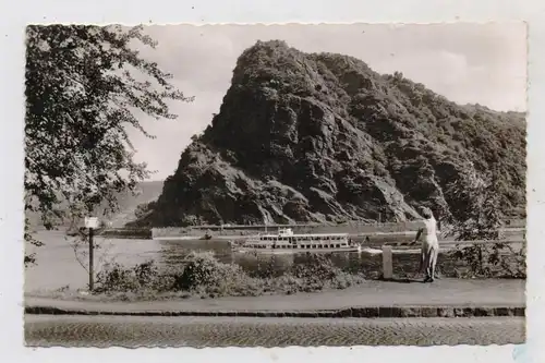 BINNENSCHIFFE - RHEIN, "VATER RHEIN" vor der Loreley, 1962