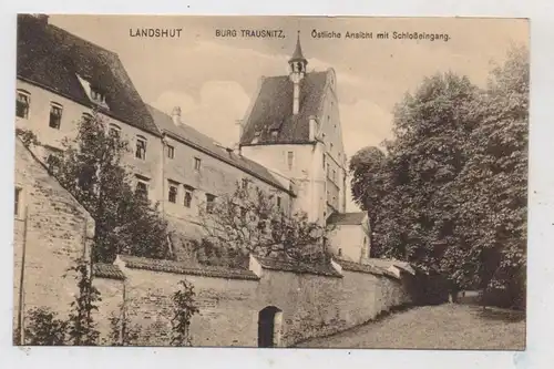 8300 LANDSHUT, Burg Trausnitz, östl. Ansicht
