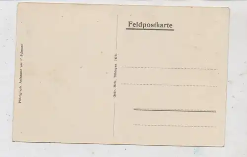 MILITÄR - 1.Weltkrieg, Nordfrankreich, zerstörter Kirchturm, keine Ortsansgabe