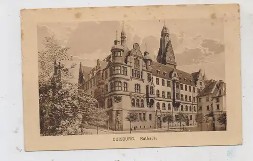 4100 DUISBURG, Rathaus