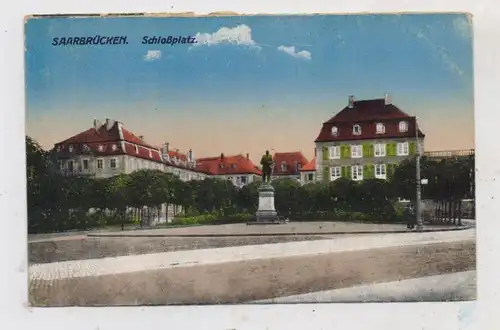 6600 SAARBRÜCKEN, Schloßplatz, 1920