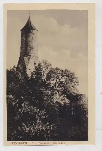 7340 GEISLINGEN / Steige, Ödenturm, Verlag Metz