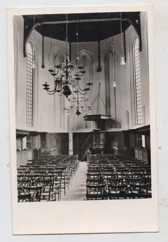 NOORD-HOLLAND - BERGEN  N.H. Kerk, Binnenzicht