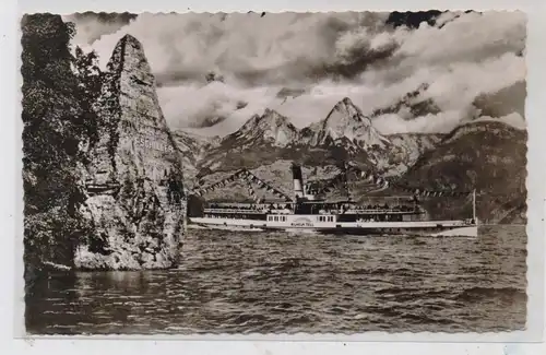 BINNENSCHIFFE - VIERWALDSTÄDTER SEE, "WILHELM TELL", 1957