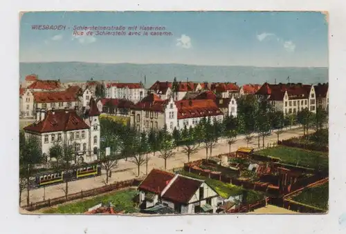 6200 WIESBADEN, Kasernen in der Schiersteinerstrasse, 1929