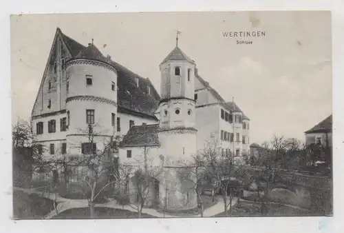 8857 WERTINGEN, Schloß, 1911