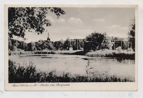 0-2594 BAD SÜLZE, Kurparkpartie, 1960