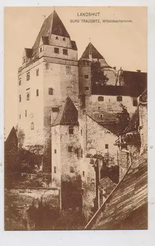 8300 LANDSHUT, Burg Trausnitz, Wittelsbacherturm