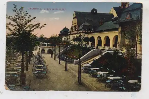 0-9000 CHEMNITZ, Küchwaldschänke, 1913, X. Verbandstag der V.S.M.E.