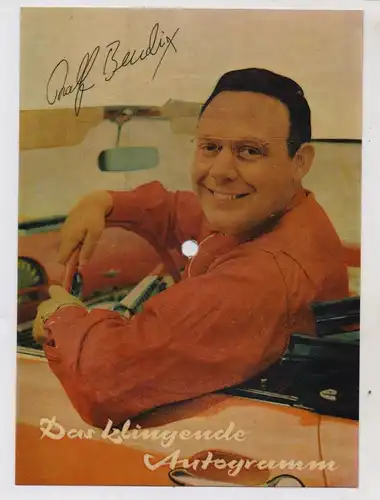 MUSIK - RALF BENDIX - Schallplatten - AK, "Das klingende Autogramm"