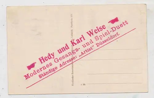 THEATER - Hedy und Karl Weise, Gesangs- und Spiel-Duett