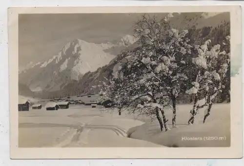 CH 7250 KLOSTERS GR, Klosters im Schnee, 1925, Verlag Guggenheim