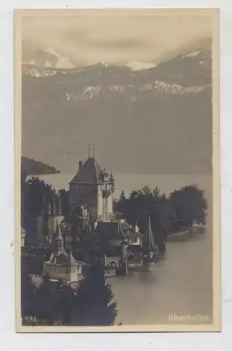 CH 3653 OBERHOFEN am Thunersee BE, Schloß, Verlag Sraedtler - Davos