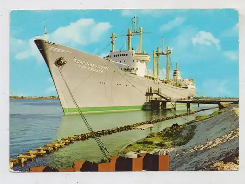 OZEANSCHIFFE - FRACHT,  "TRADITIONSSCHIF TYP FRIEDEN", Rostock