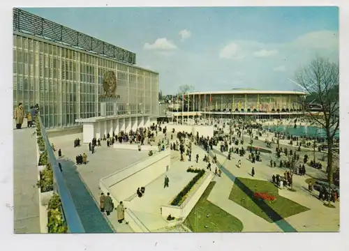 EXPO - 1958 BRUSSEL, Pavillon USA & Russia