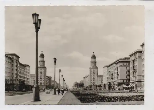 1000 BERLIN, Frankfurter Allee (Stalinallee), 1960