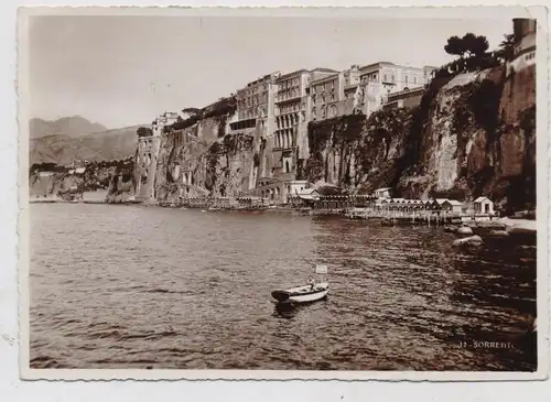 I 80060 SORRENTO, Hotels und Strand, 1934