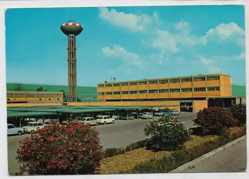 WASSERTURM / Water Tower / Chateau d'Eau / Watertoren, Taranto, Italsider, Oldtimer FIAT