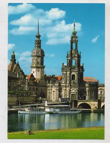 BINNENSCHIFFE - ELBE, "LEIPZIG" vor Dresden