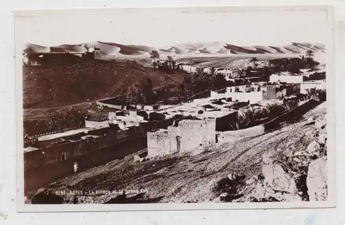 ALGERIE - BENI ABBES, Village & grand Erg