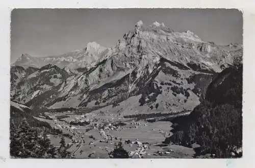 CH 3718 KANDERSTEG BE, Ortsansicht mit Aermighorn...., 1961