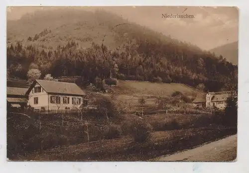 F 68810 LAUTENBACHZELL - NIEDERLAUCHEN, Dorfansicht 1914