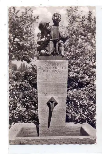 4300 ESSEN - STEELE, Stadtwappenbrunnen