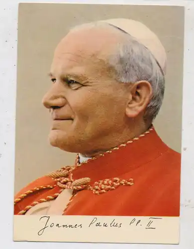 RELIGION - CHRISTENTUM - PAPST - JOHANNES PAUL II