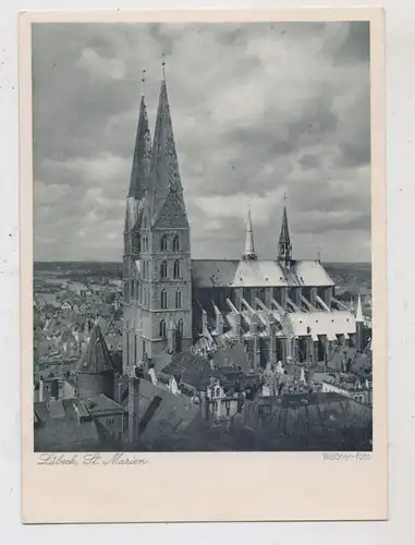2400 LÜBECK, St. Marien Kirche und Umgebung