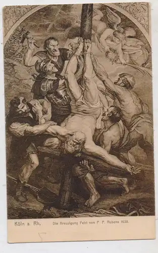 5000 KÖLN, WALLRAF - RICHARTZ - MUSEUM,  "Die Kreuzigung Petri", Peter Paul Rubens