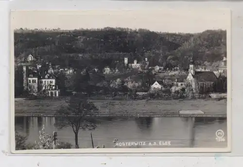 0-8000 DRESDEN - HOSTERWITZ, Blick über die Elbe, Elbtalverlag