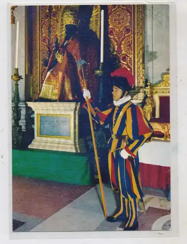 VATICAN - Peterskirche, Schweizer Gardist