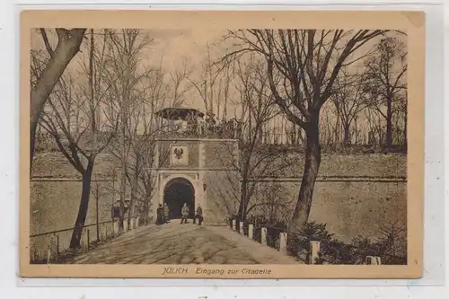 5170 JÜLICH, Eingang zur Citadelle, Verlag Flamm,, Jülich