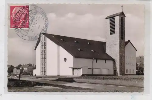 5560 WITTLICH, St. Bernhardkirche, 1956