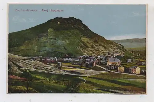 5483 BAD NEUENAHR - AHRWEILER - HEPPINGEN, Dorfansicht und Landskrone