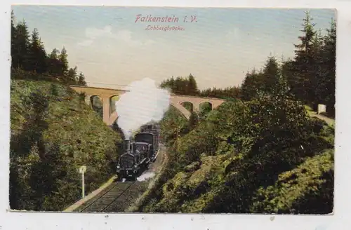 EISENBAHN  / Railway, Falkensteiner Bockerl an der Lohbergbrücke