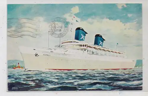 OZEANSCHIFF - "AUSTRALIS", Chandris Lines