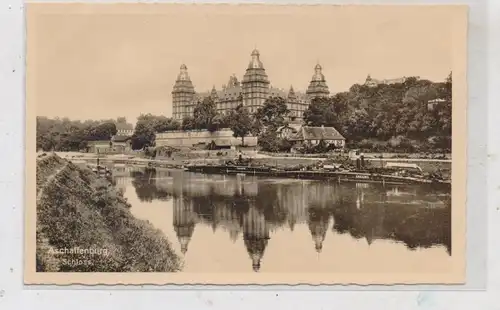 BINNENSCHIFFE - MAIN, 2 Schlepper K.R.K.S vor Aschaffenburg, 30er Jahre