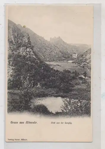 5486 ALTENAHR, Gruß aus der Langfig, Verlag Münch, ca. 1910