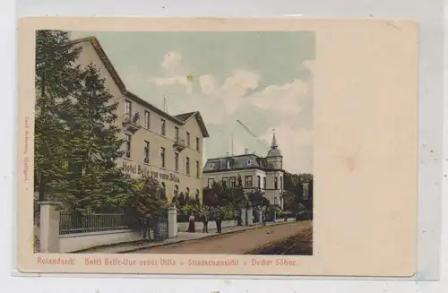 5480 REMAGEN, Hotel Belle vue , & Villa, ca. 1900