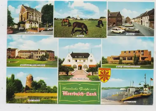 4005 MEERBUSCH - LANK, Mehrbild AK